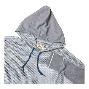 Kimes Ranch‎ Mesh Panel Pullover Hoodie Western Athletic Lightweight Women's L
